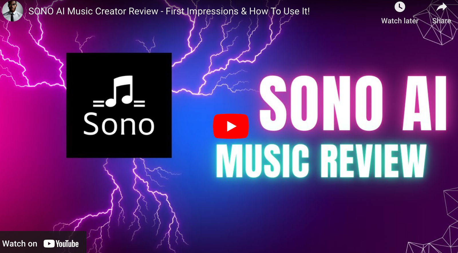 SONO AI Music Creator Review – First Impressions & How To Use It!